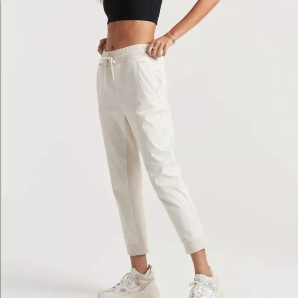 Varley Valley White Pants Joggers - Picture 3 of 9
